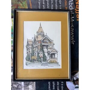 D.W. Patrick "Haas-Lilienthal House, San Francisco" Signed Print – 1979